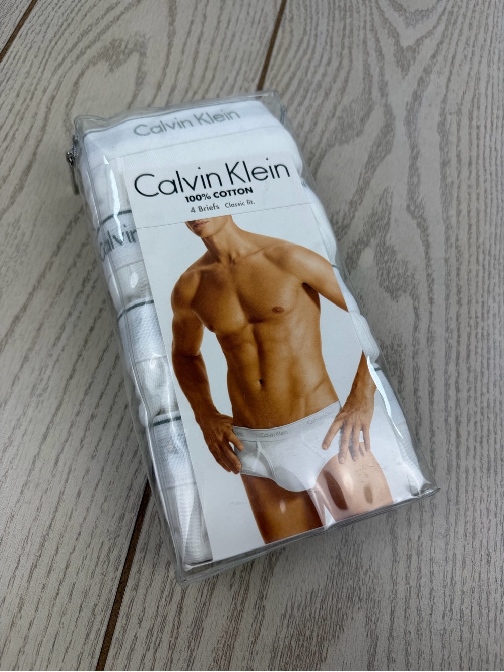 Calvin Klein Men's 100% Cotton Classic Fit Briefs Medium White $39.50